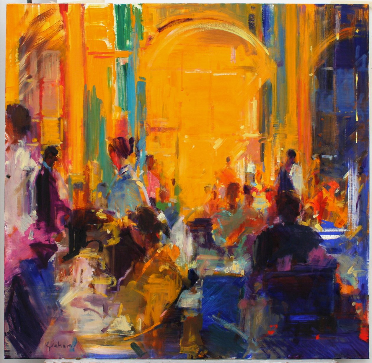 Service en argent de Londres - Peter Graham (Contemporary)