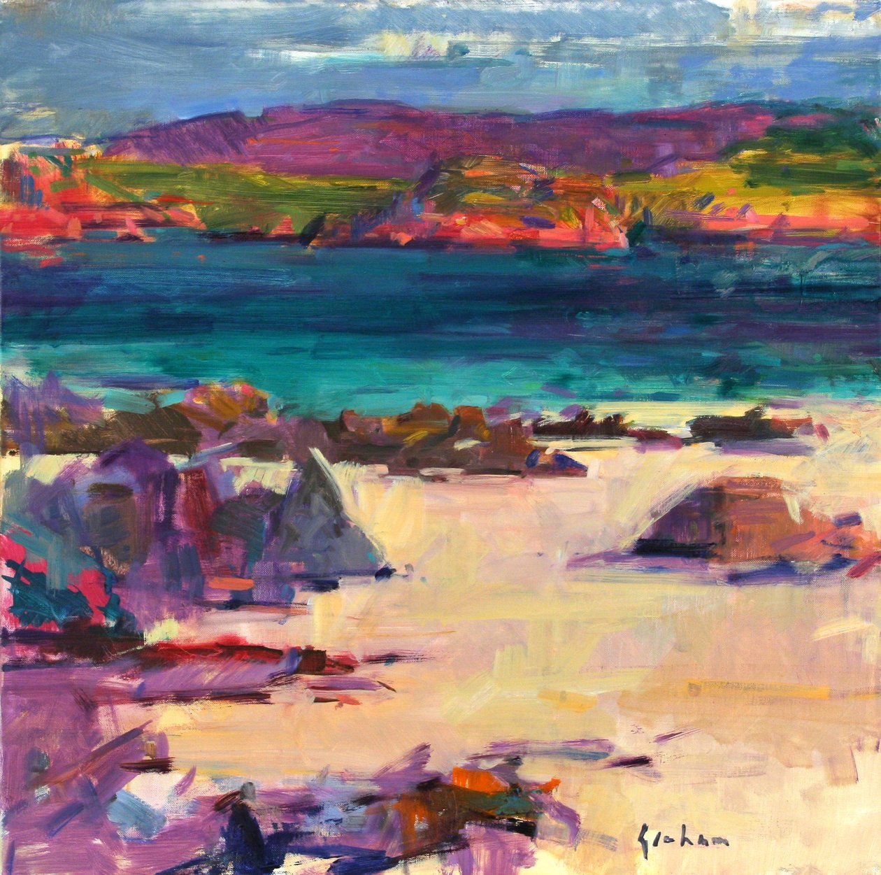 Sables blancs, Iona, 2011 - Peter Graham (Contemporary)