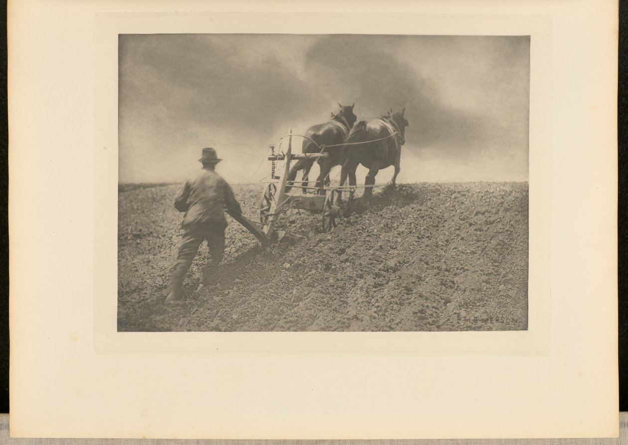 Une traction raide. [Suffolk.] - Peter Henry Emerson