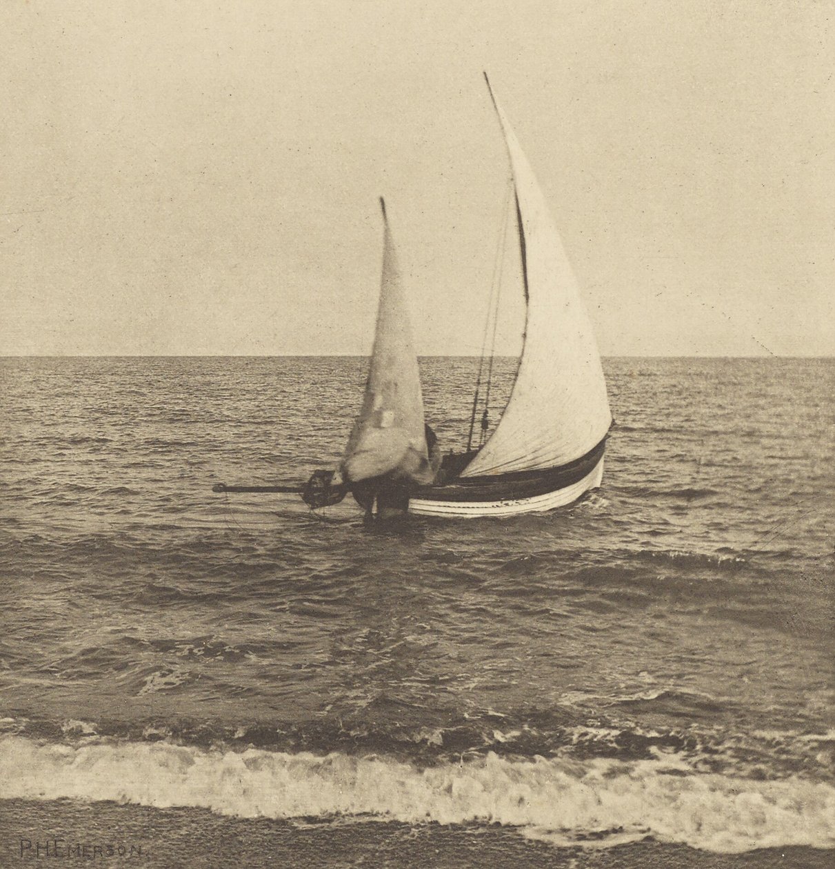 Un crevettier du Suffolk qui s