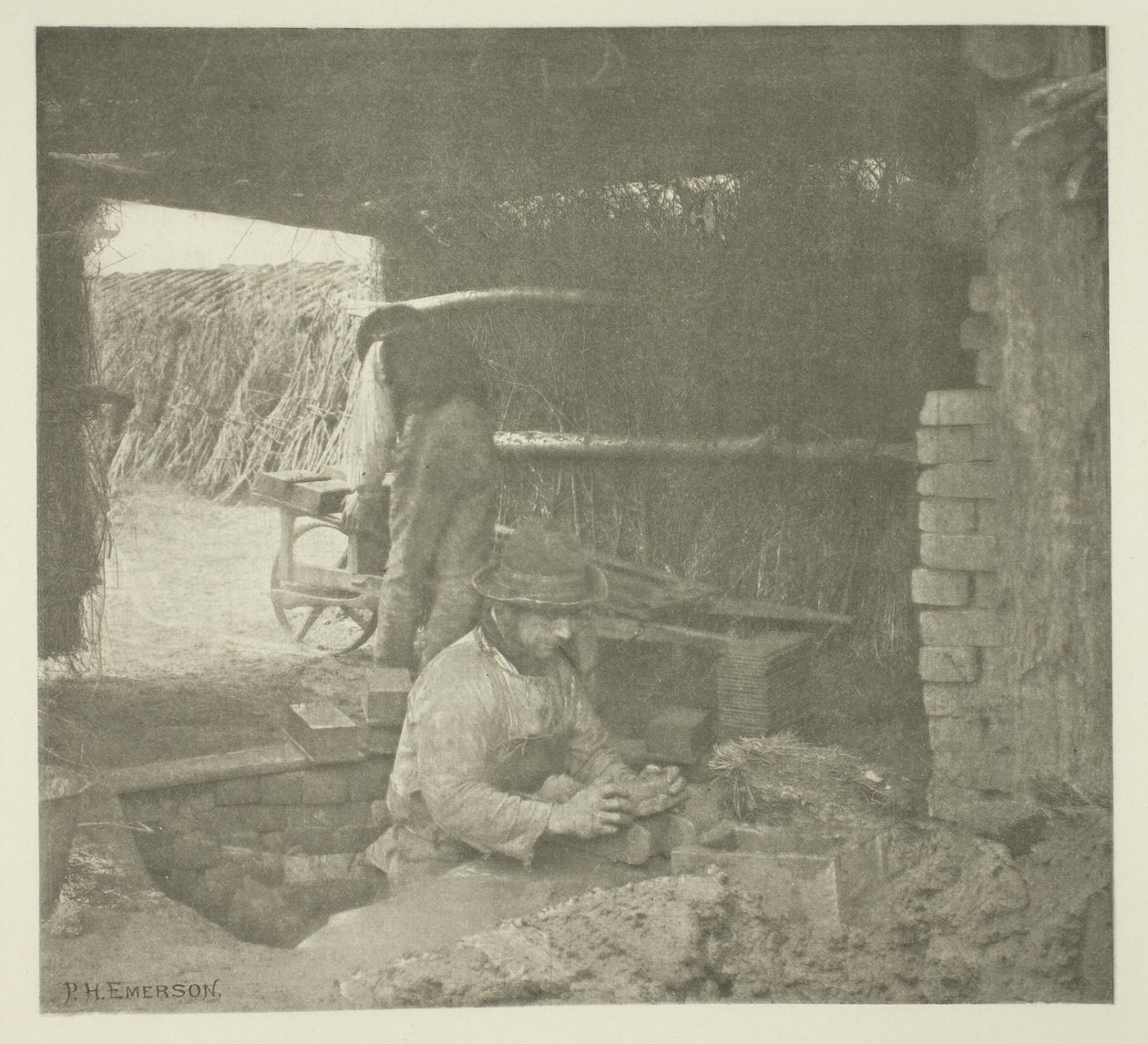 Fabrication de briques (Norfolk) - Peter Henry Emerson