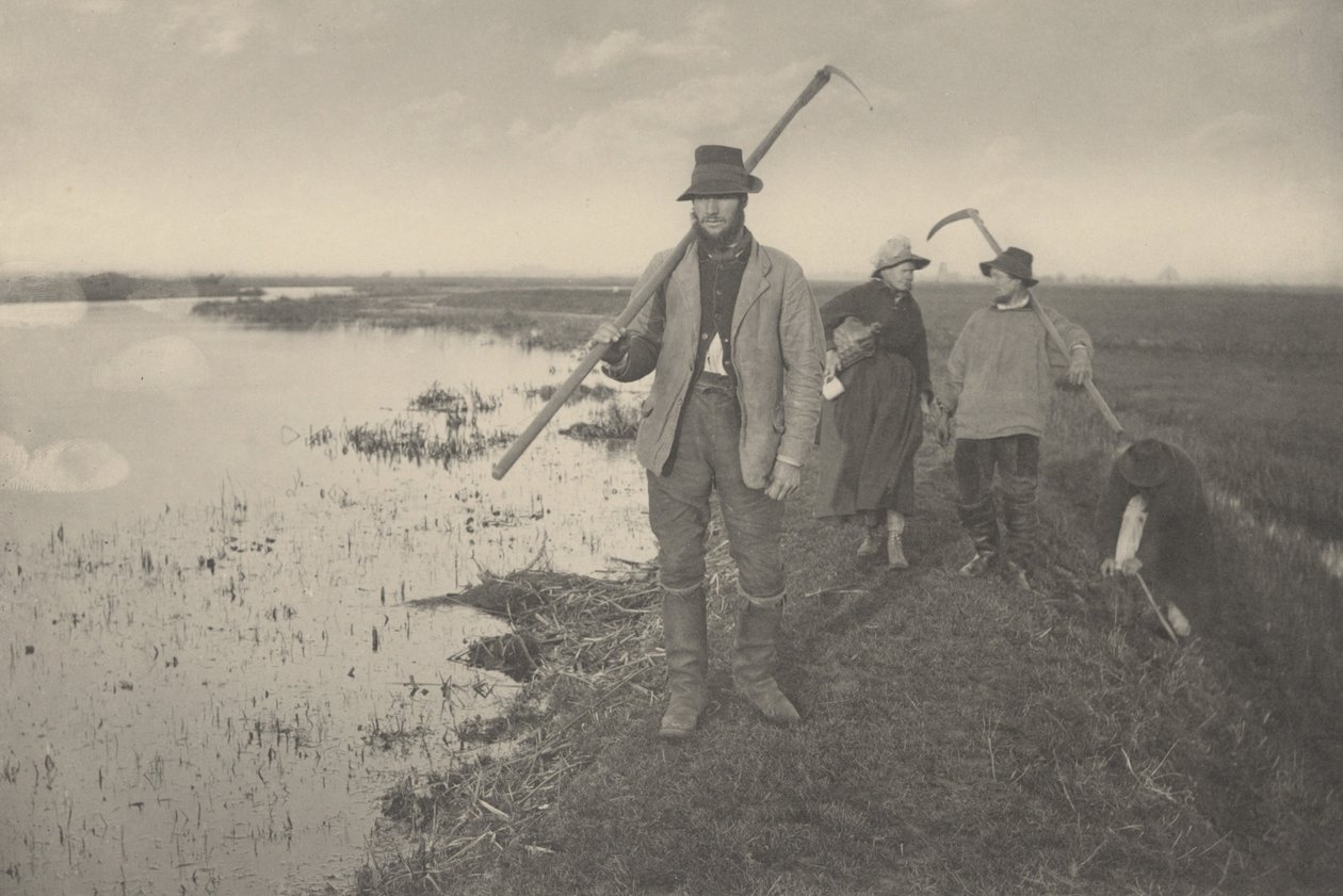 Le retour des marais, 1886 (photo) - Peter Henry Emerson