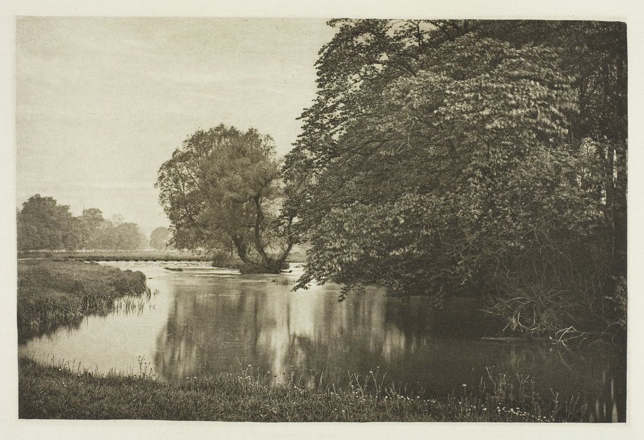 Ruisseau Crow-Island, rivière Wye - Peter Henry Emerson