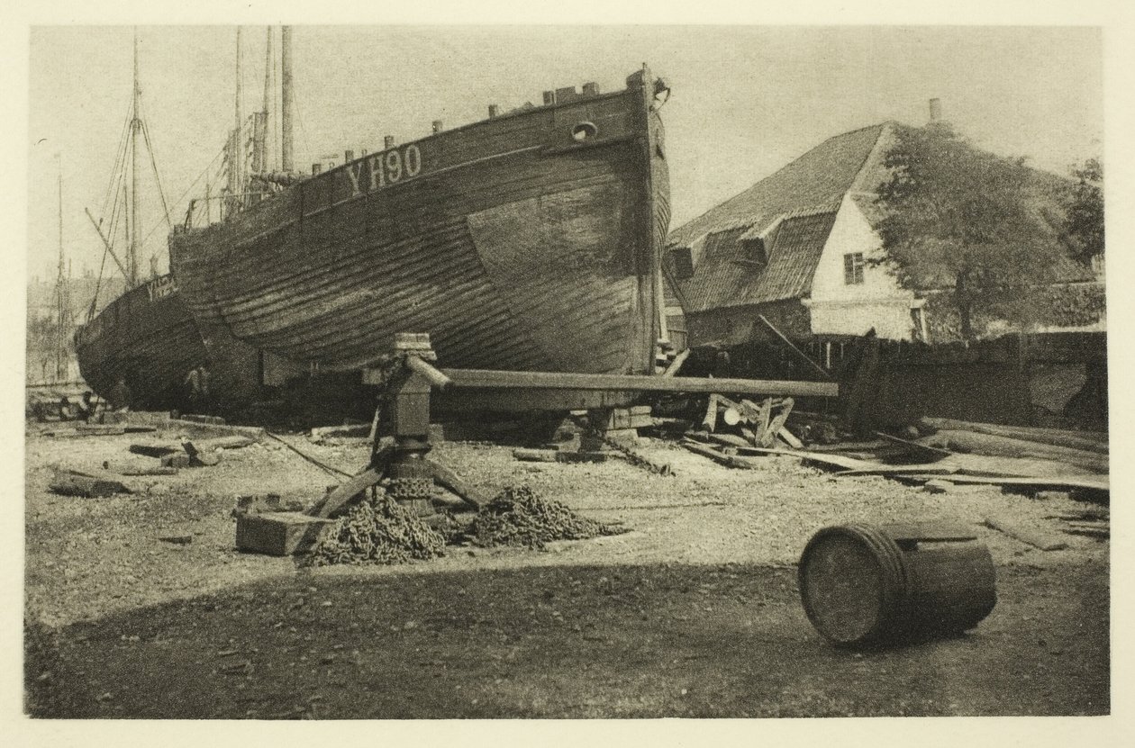 Préparation pour la pêche - Peter Henry Emerson