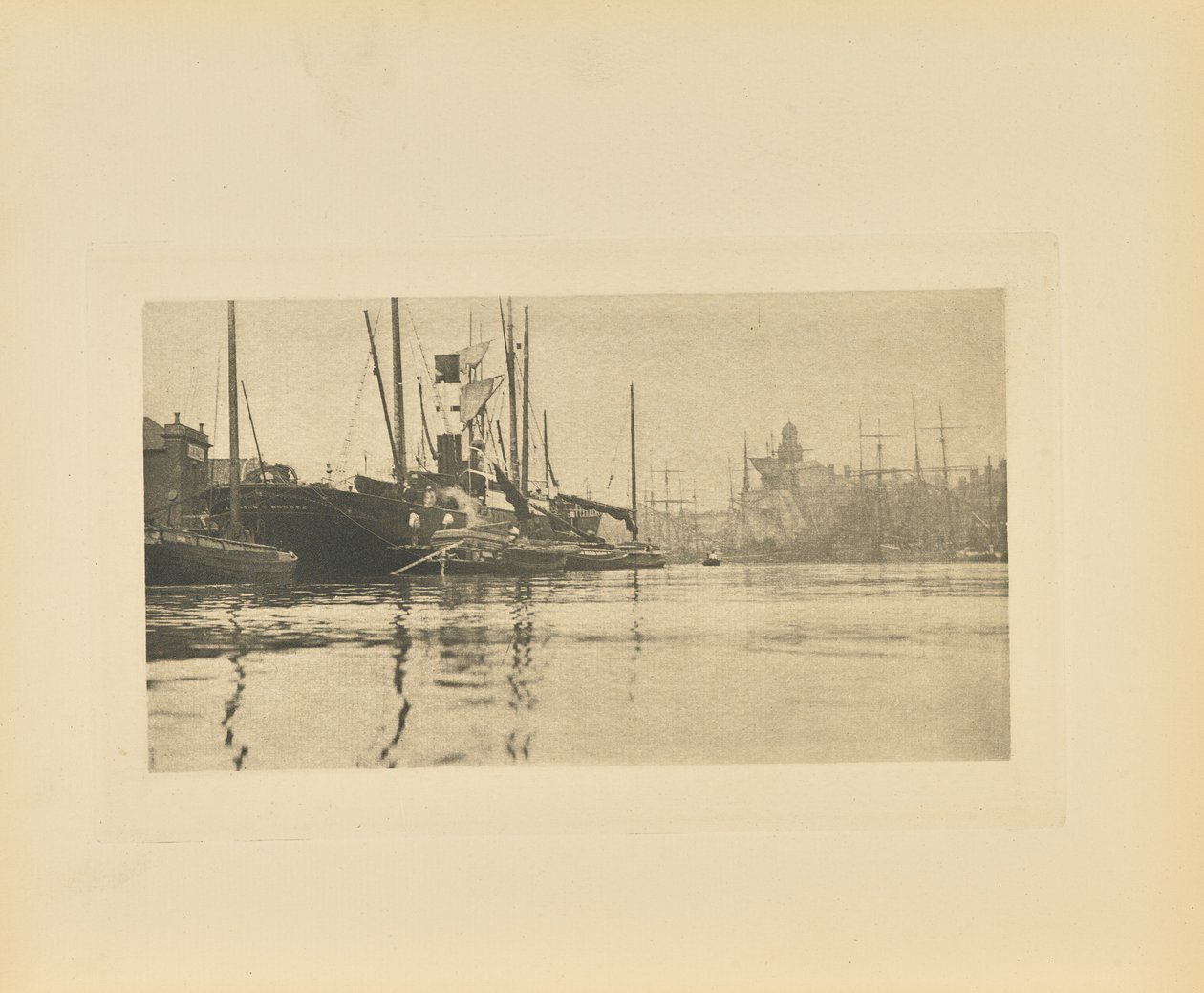 Dans le port - Peter Henry Emerson