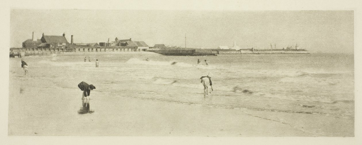 Sur les sables de Gorleston - Peter Henry Emerson