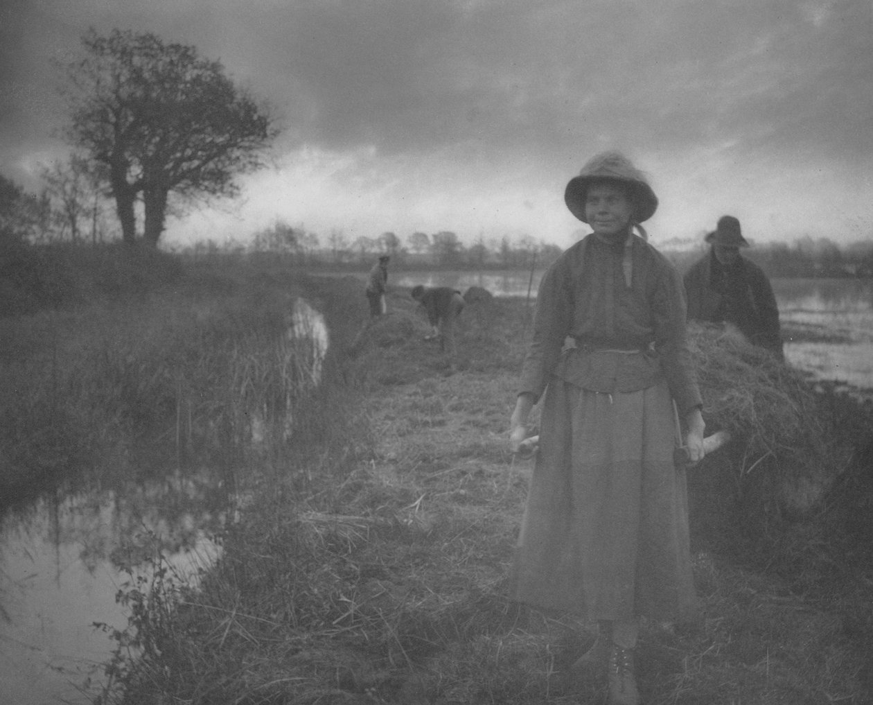 Transport du foin des marais - Peter Henry Emerson