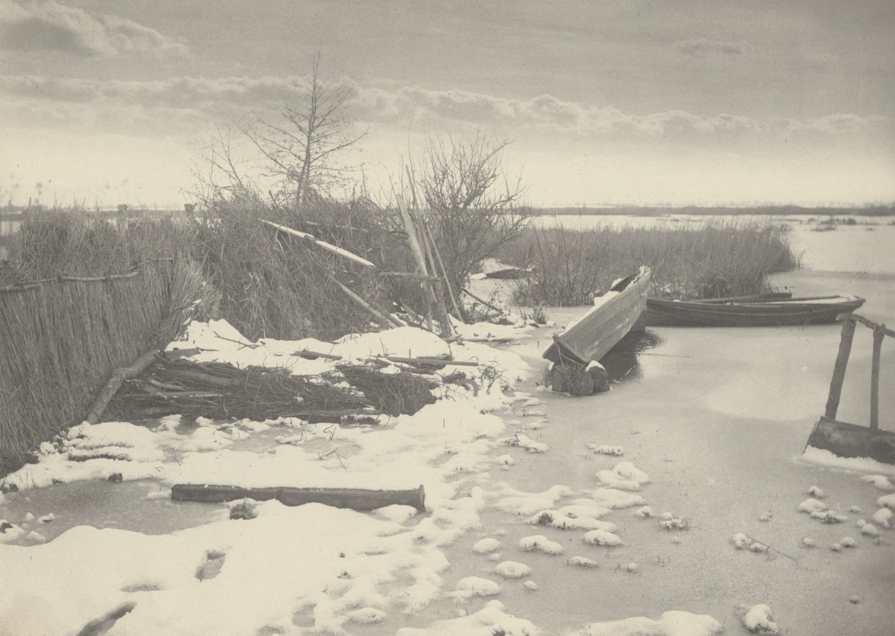 La première gelée, 1886 (photo) - Peter Henry Emerson