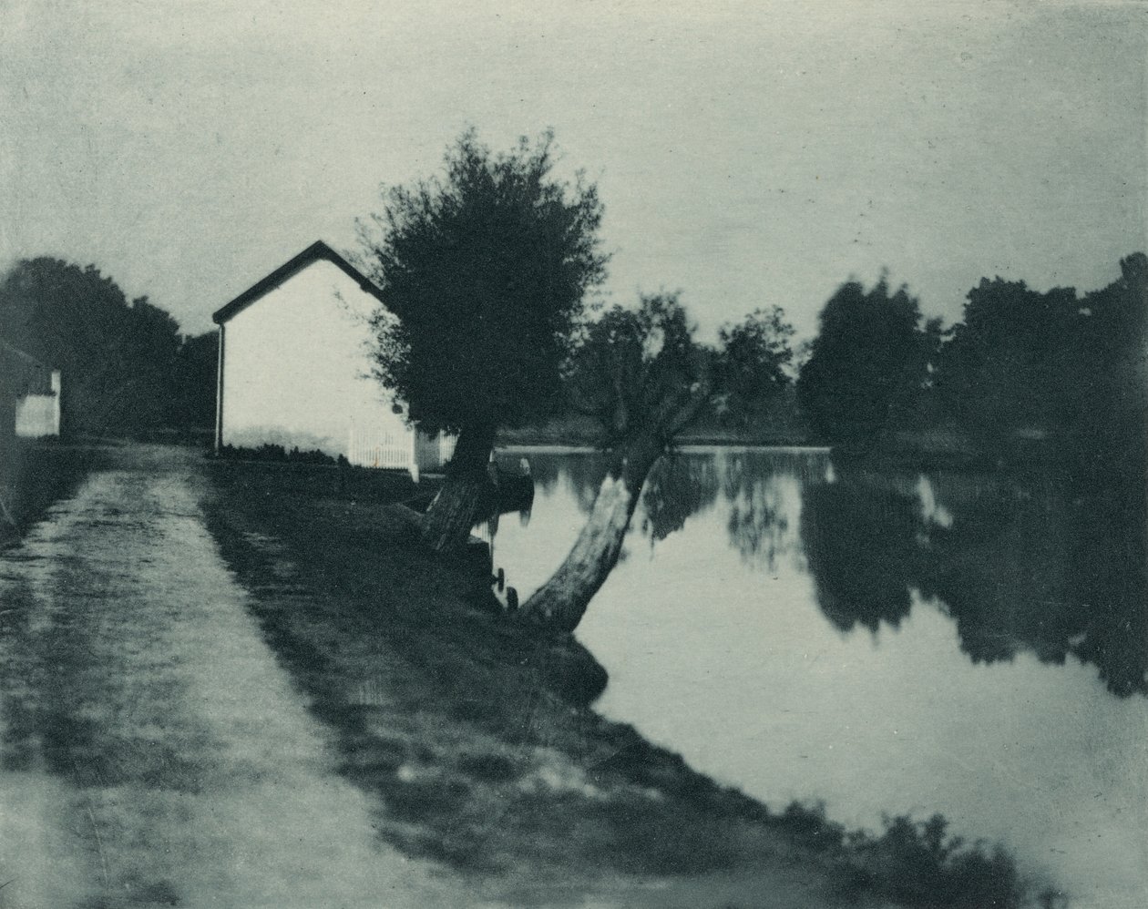 La rivière au clair de lune - Peter Henry Emerson