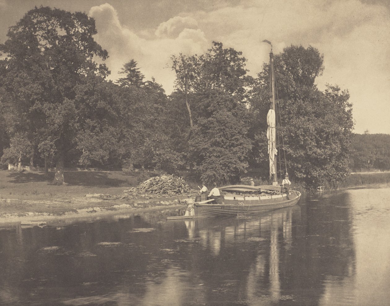 La rivière Bure à Coltishall - Peter Henry Emerson