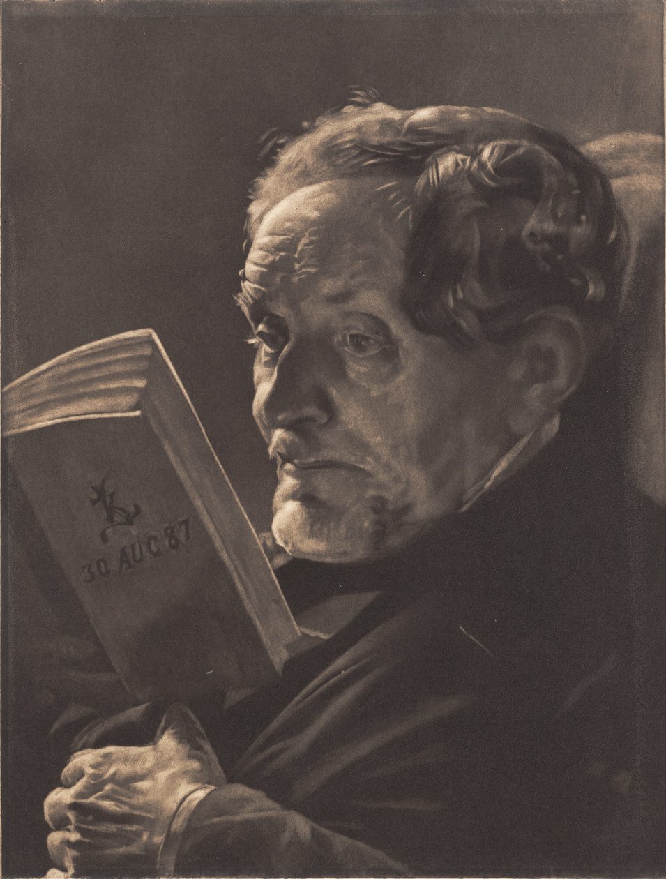 Overlæge C. V. Zahrtmann - Peter Vilhelm Ilsted