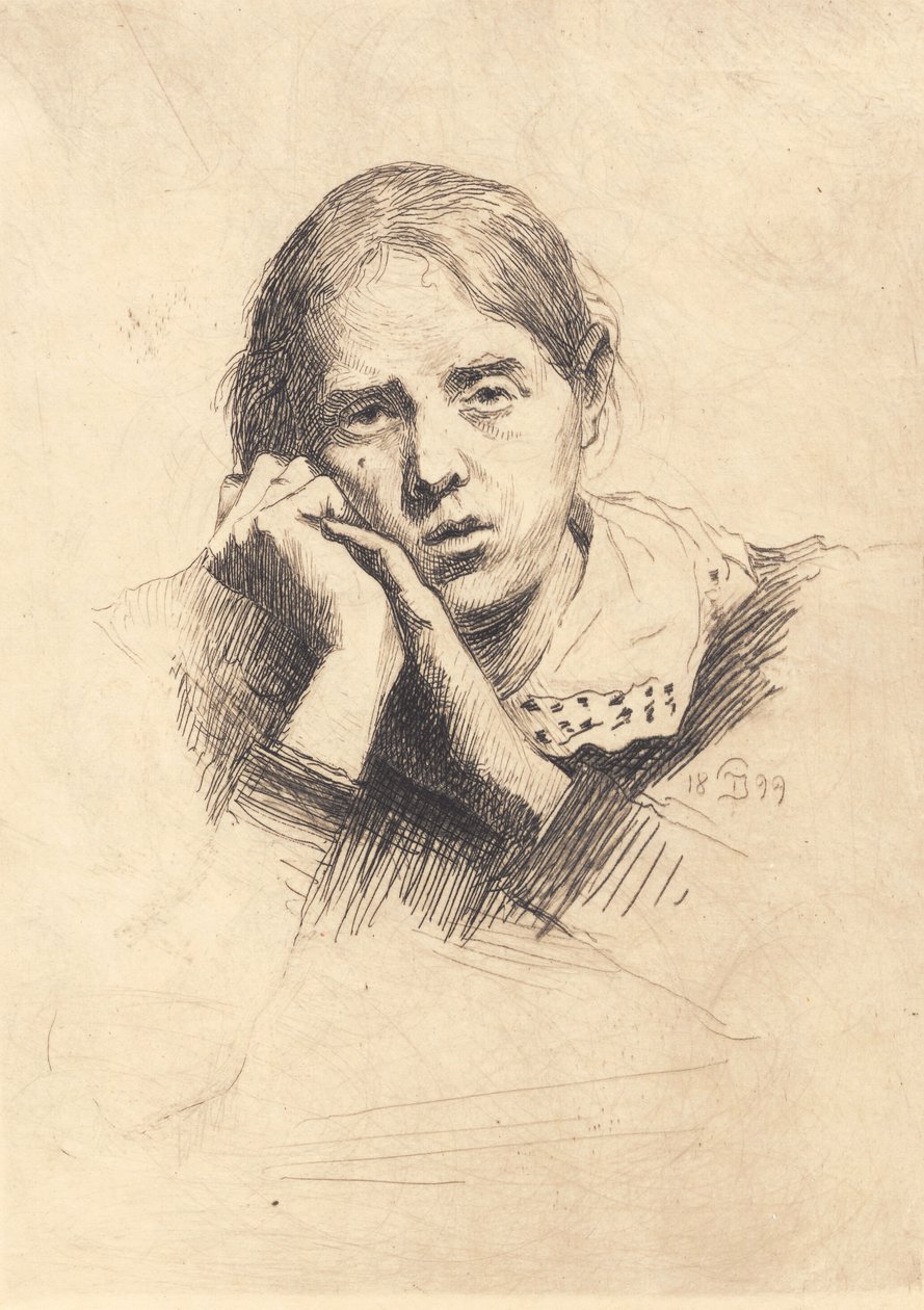 Portrait de ma femme - Peter Vilhelm Ilsted