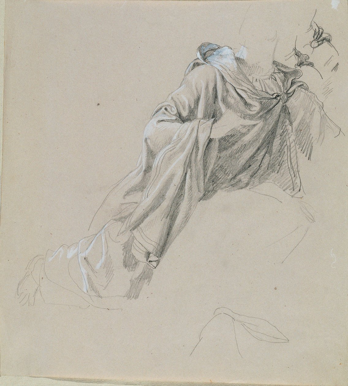 Étude de robe pour "Arindal et Daura - Peter Krafft