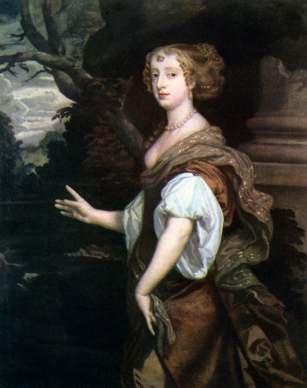 Elizabeth Wriothesley, comtesse de Northumberland - Peter Lely