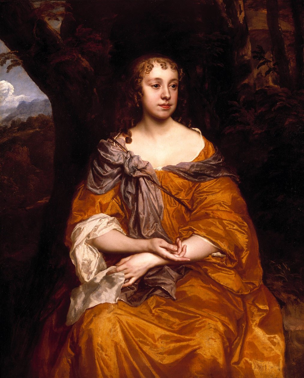 Portrait de Miss Wharton - Peter Lely