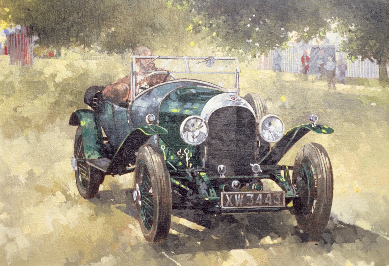 La Bentley verte à Althorp - Peter Miller