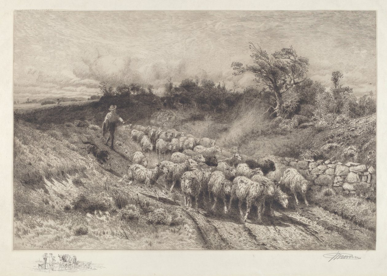 Une route en Nouvelle-Angleterre - Peter Moran
