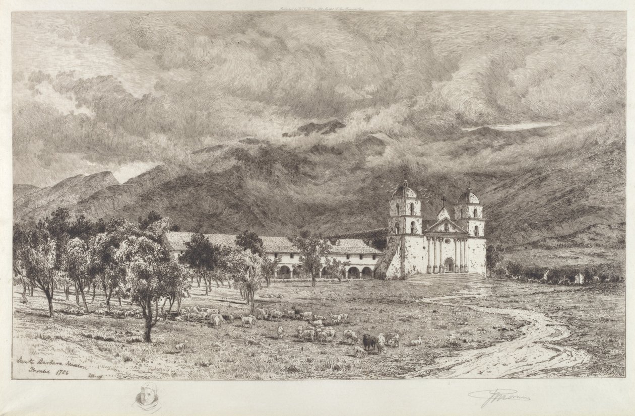 Mission de Santa Barbara - Peter Moran