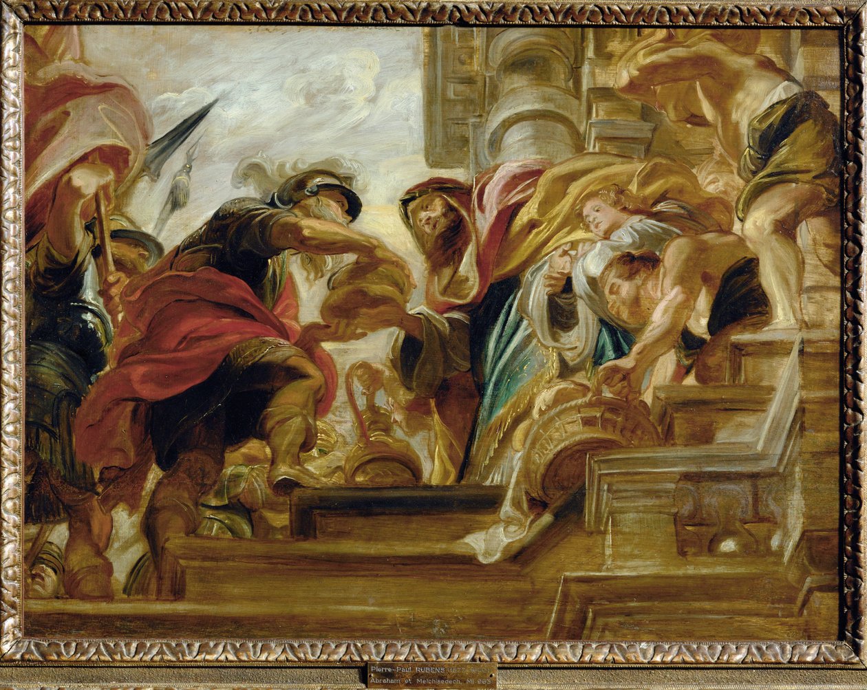 Abraham et Melchisédek - Peter Paul Rubens