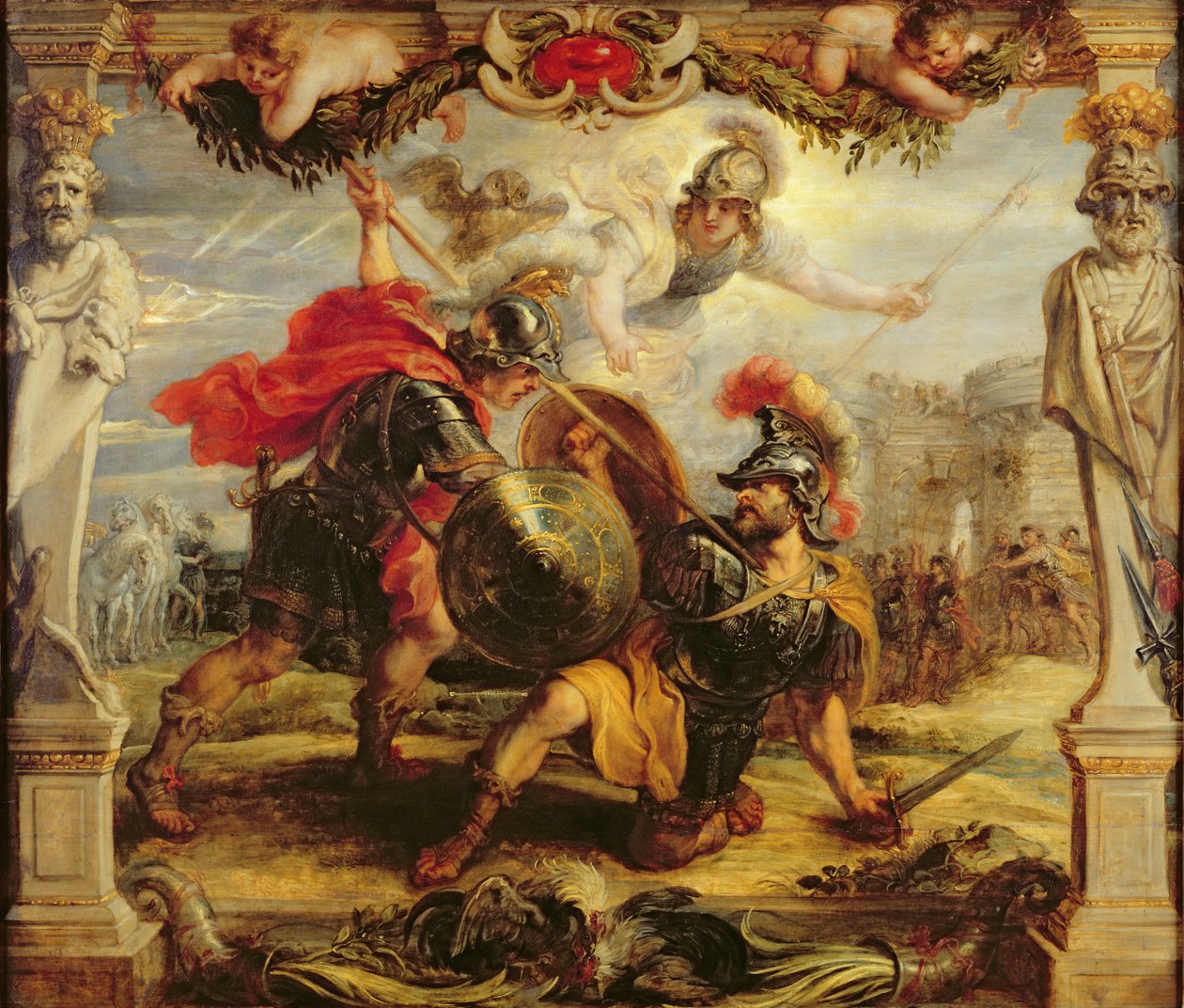 Achille vainquant Hector, 1630-32 - Peter Paul Rubens