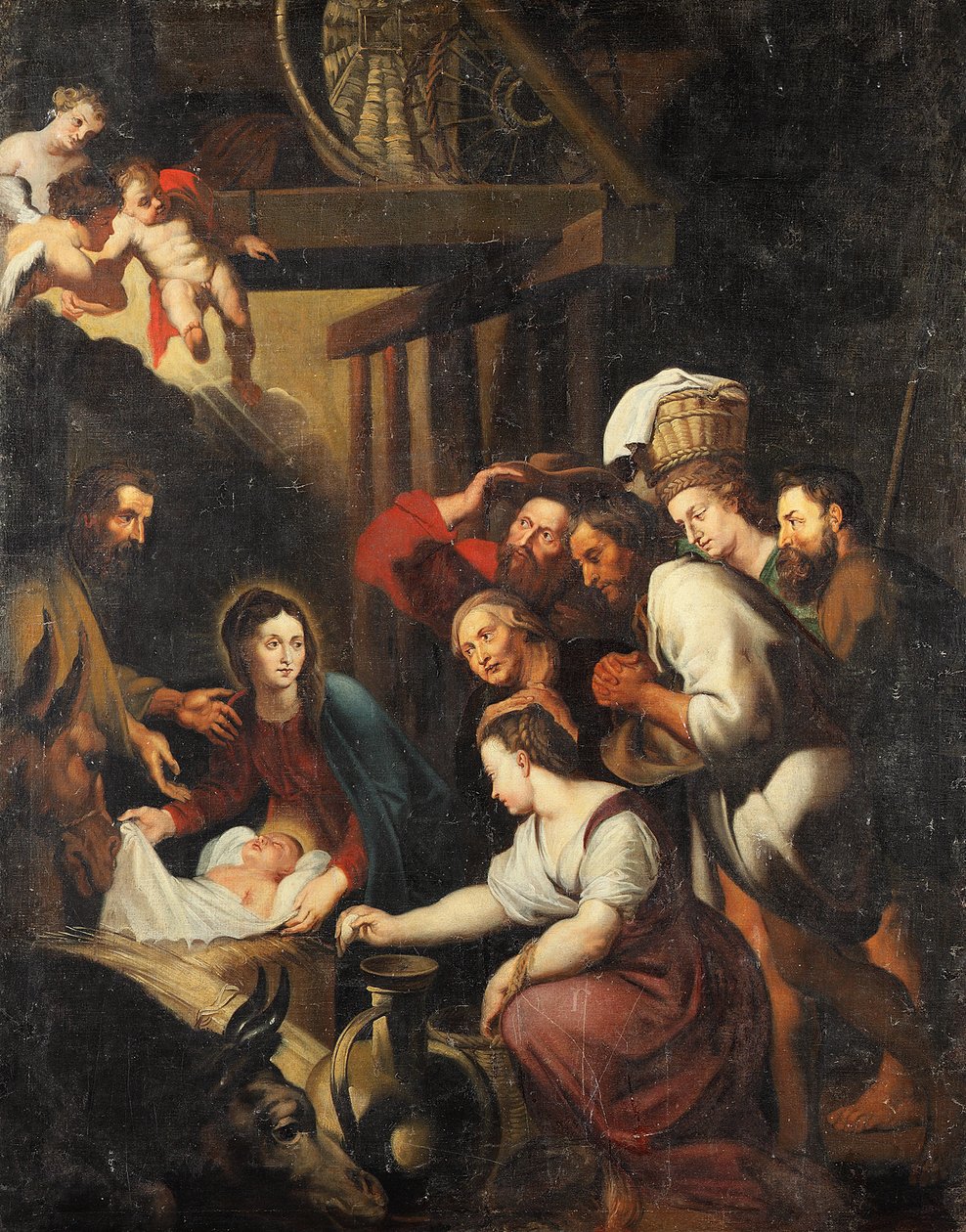 Adoration des bergers - Peter Paul Rubens