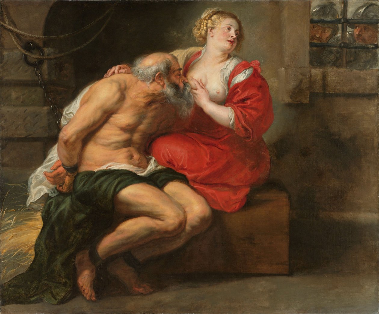 Cimon et Pero (Charité romaine) - Peter Paul Rubens