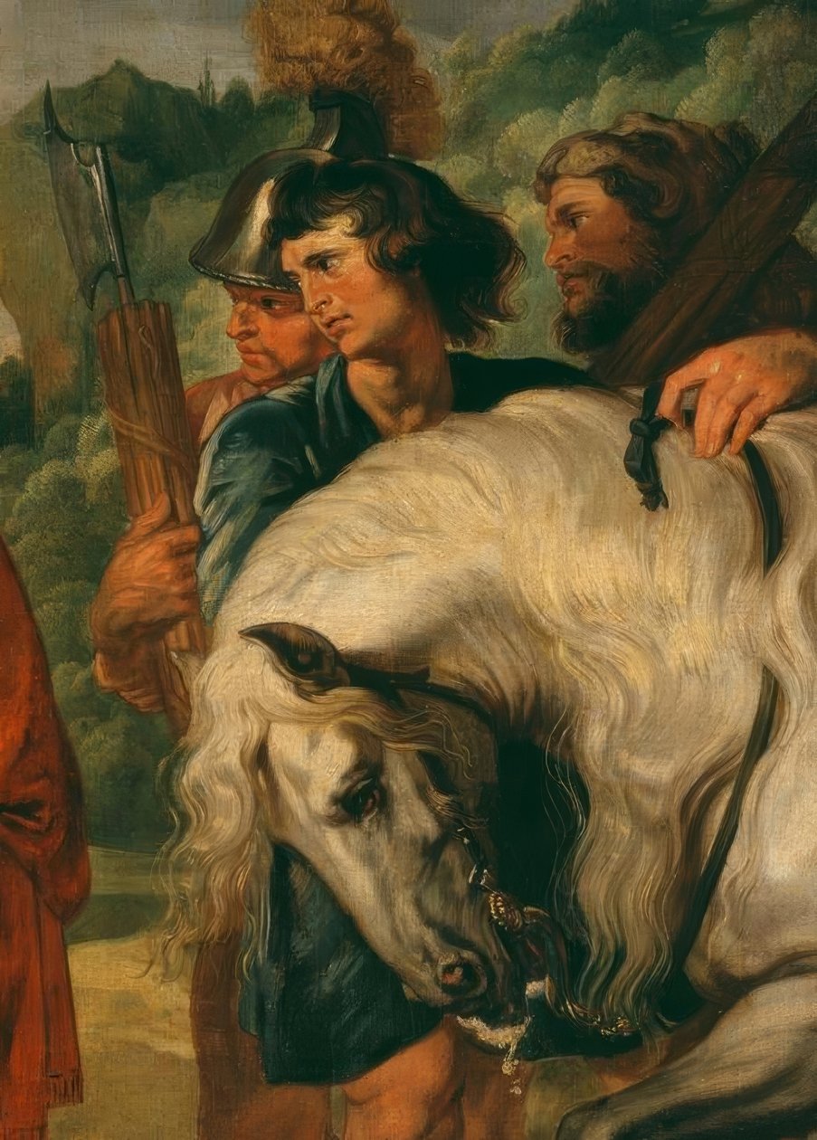 Decius Mus accepte son destin - Peter Paul Rubens