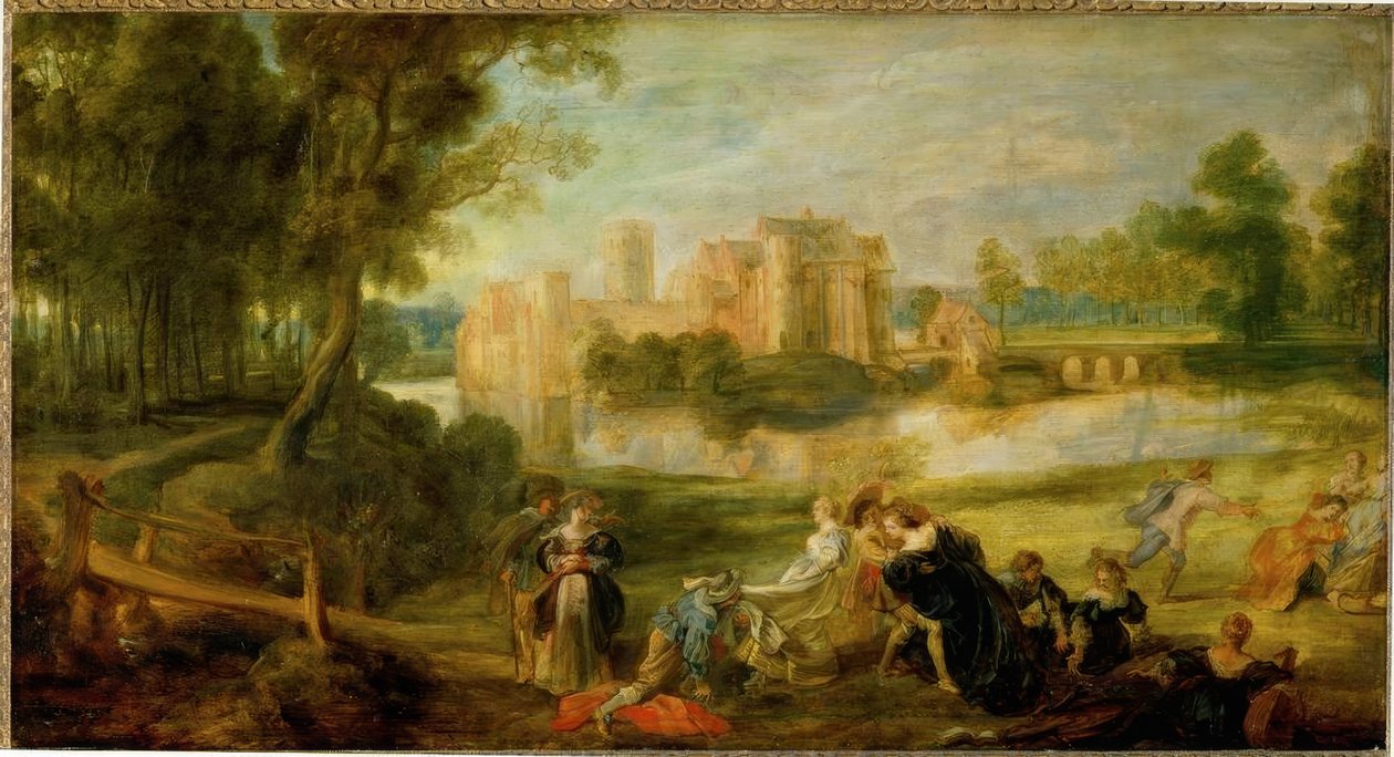 Le parc du château - Peter Paul Rubens