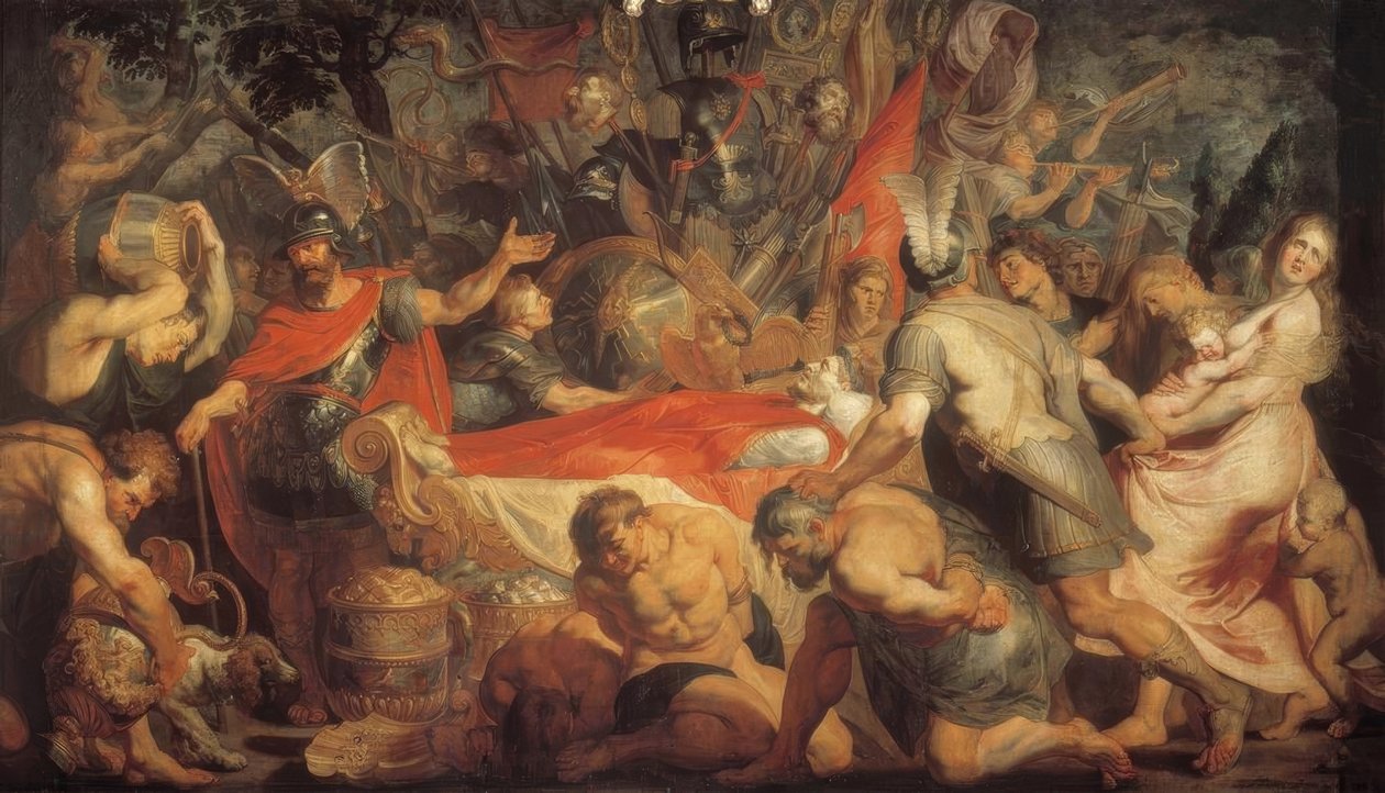 La cérémonie funéraire pour Decius Mus - Peter Paul Rubens