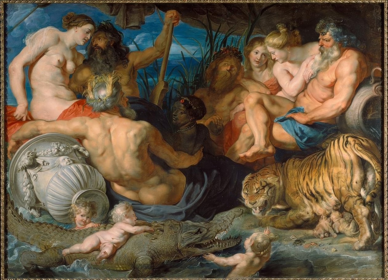 Les quatre continents - Peter Paul Rubens