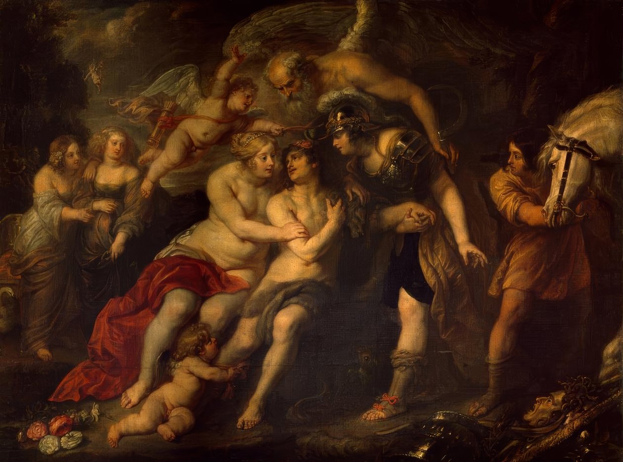 Hercule au carrefour - Peter Paul Rubens