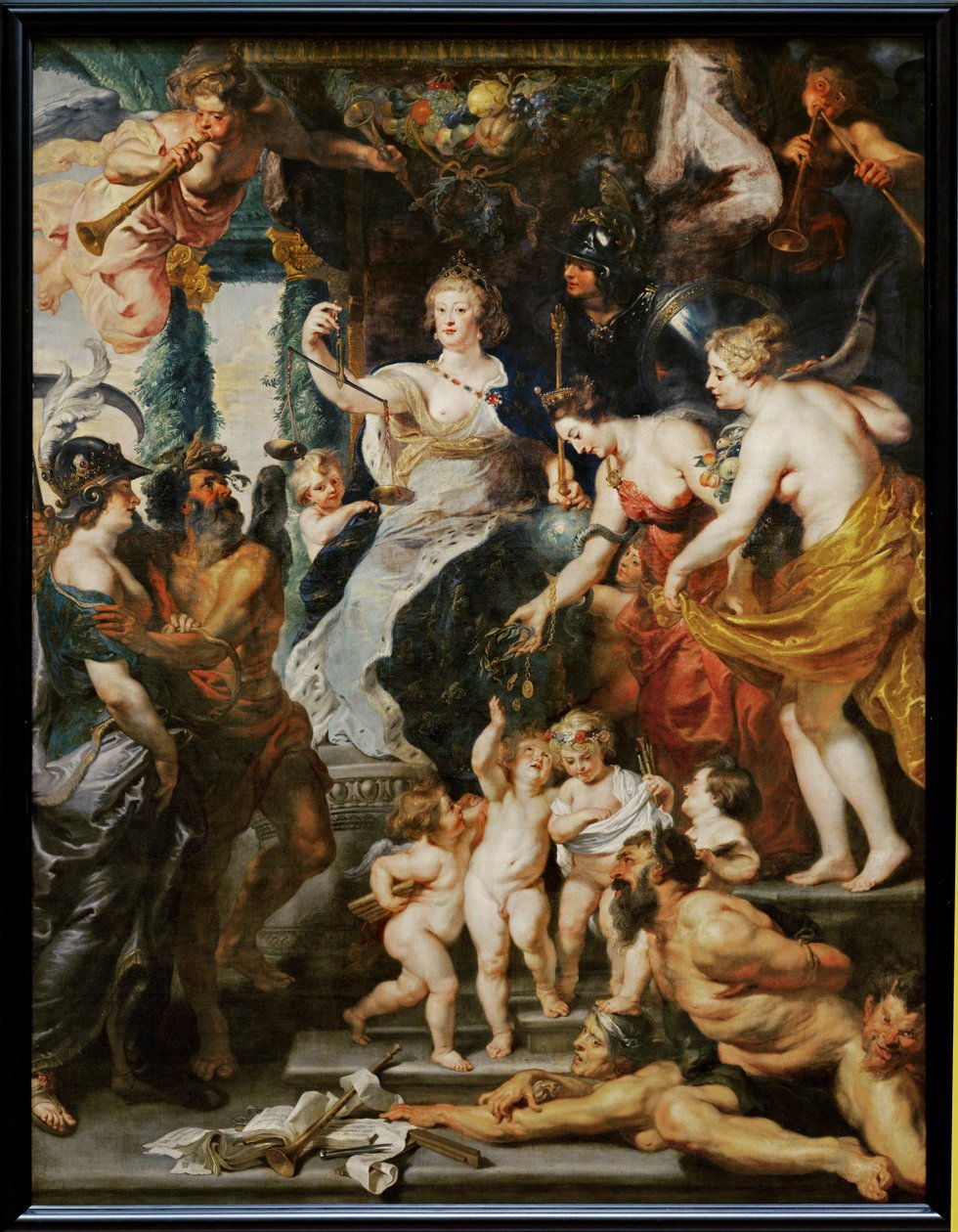 La felicite de la Regence - Peter Paul Rubens