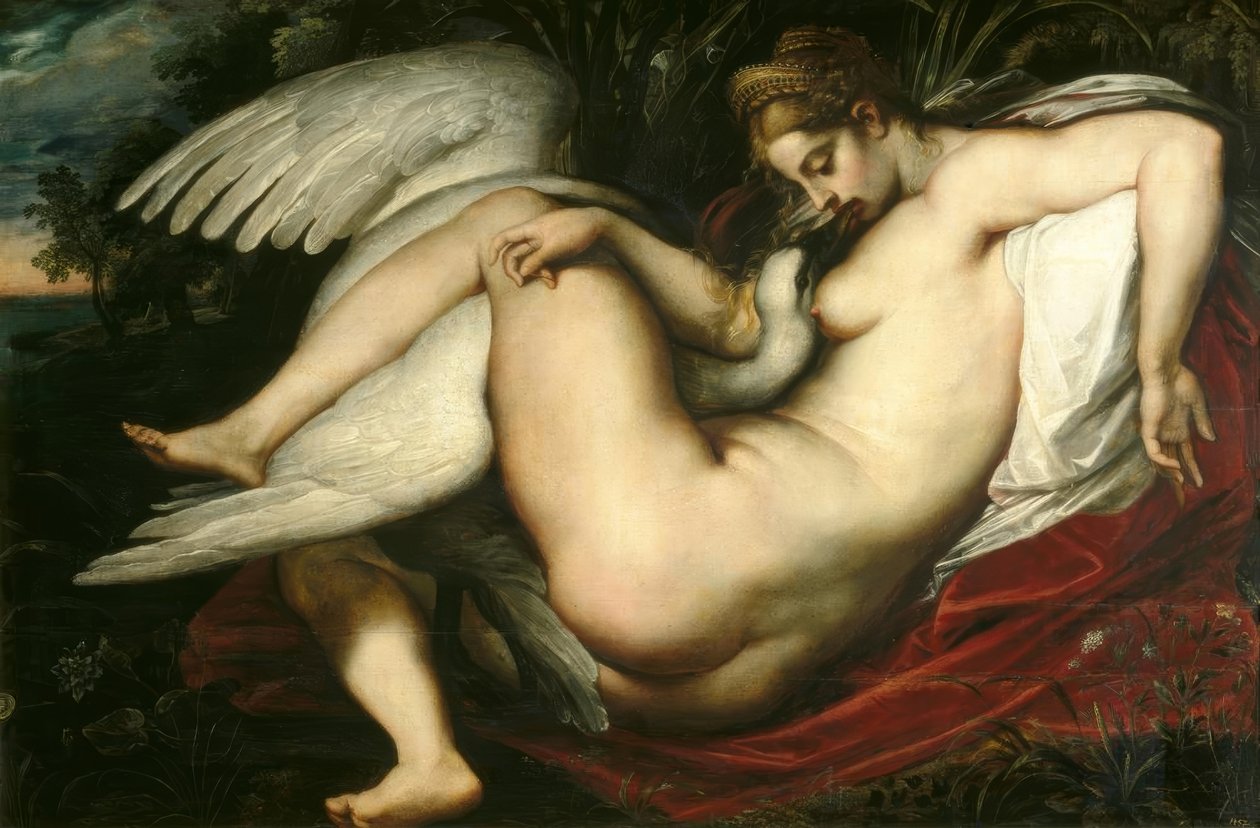 Léda avec le cygne - Peter Paul Rubens