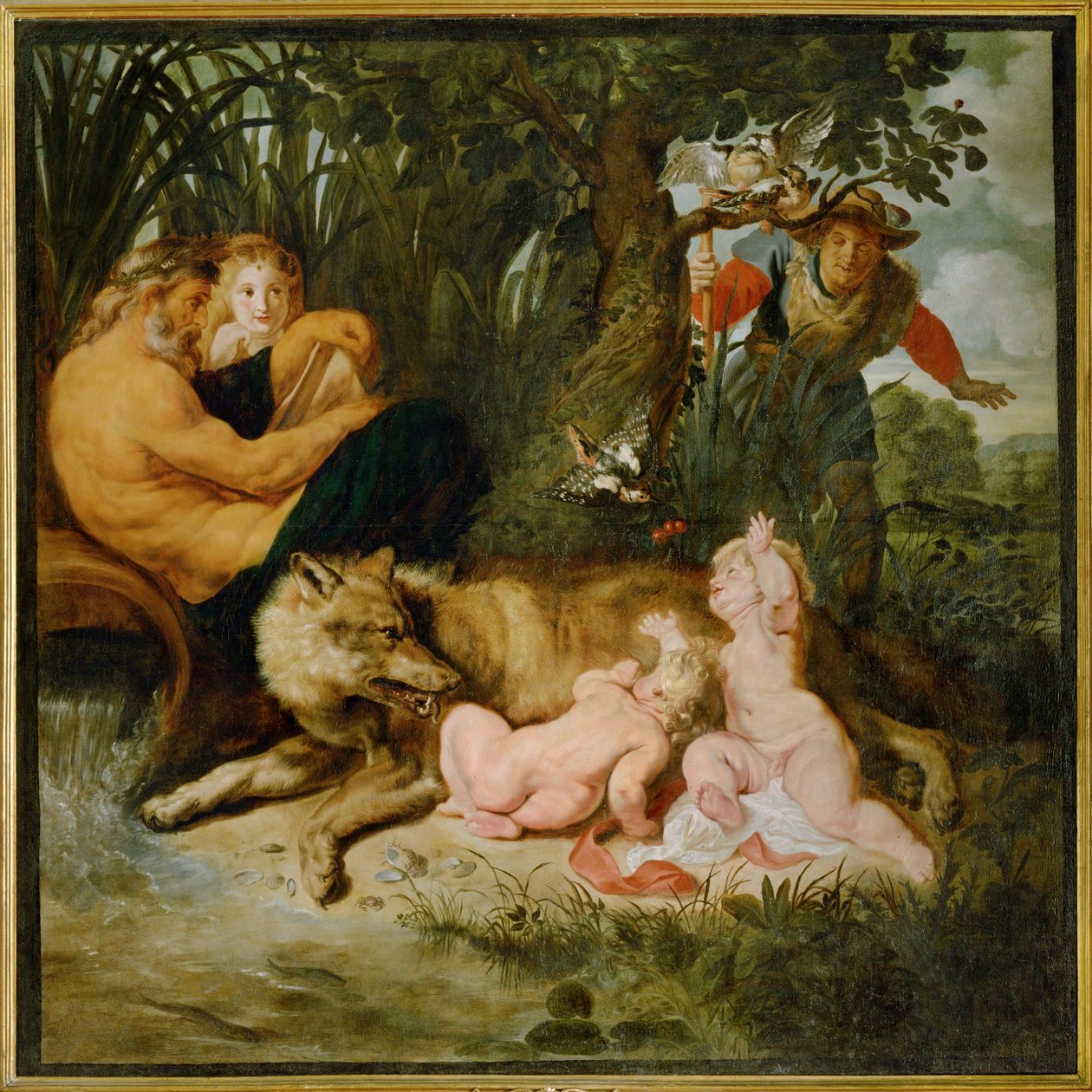 Romulus et Remus (peinture sur toile) - Peter Paul Rubens