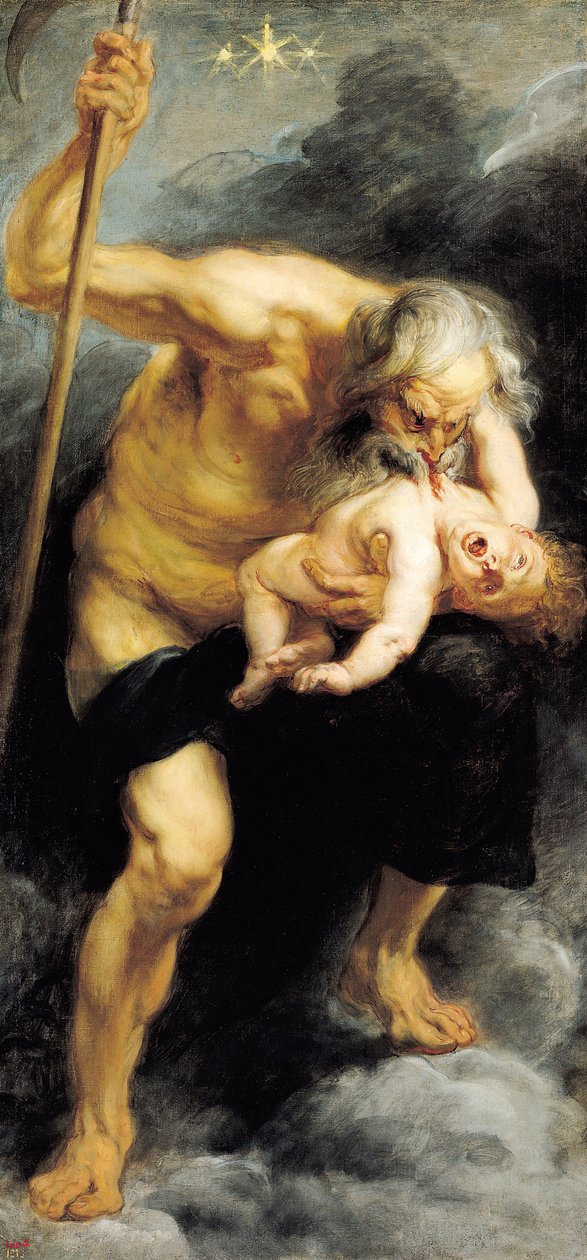 Saturne dévorant son fils - Peter Paul Rubens