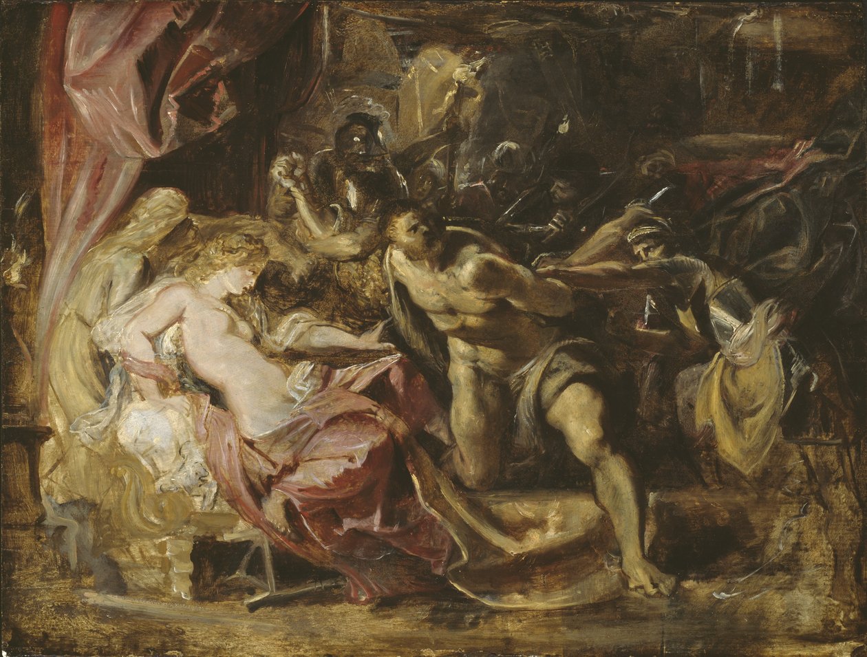 La capture de Samson, 1609-10 - Peter Paul Rubens