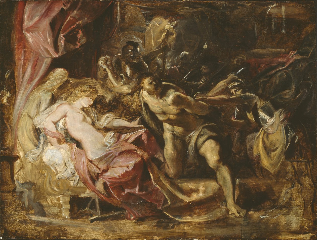 La Capture de Samson, 1609-1610 - Peter Paul Rubens