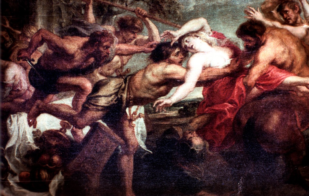 Le viol de Deidamia, 1636-1638 - Peter Paul Rubens