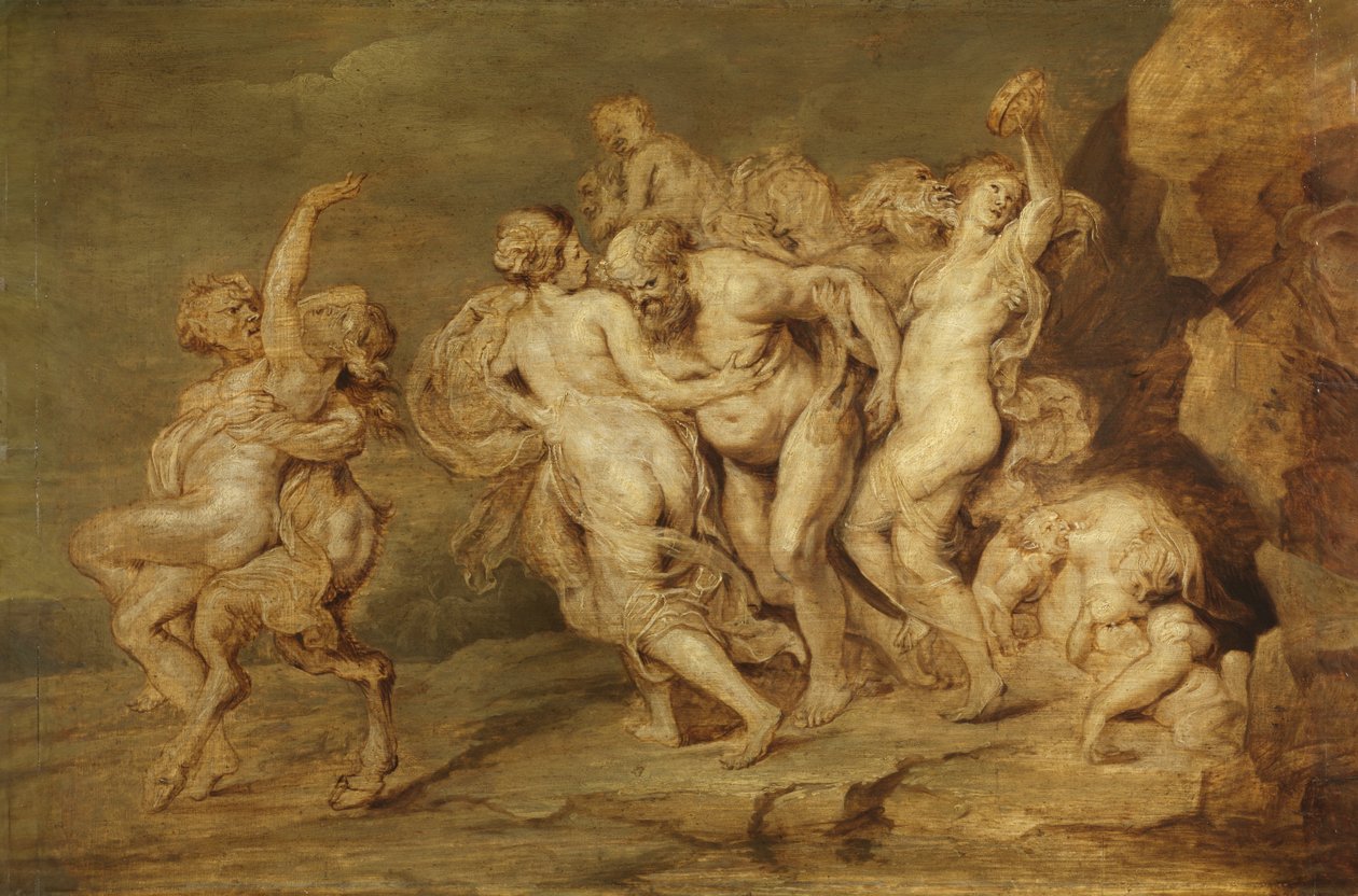 Triomphe de Silène, 1600-99 - Peter Paul Rubens