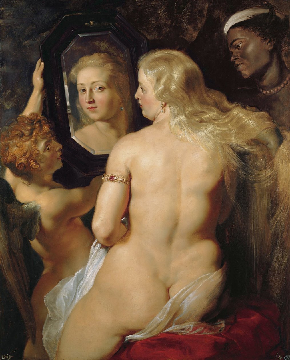 Vénus au miroir - Peter Paul Rubens