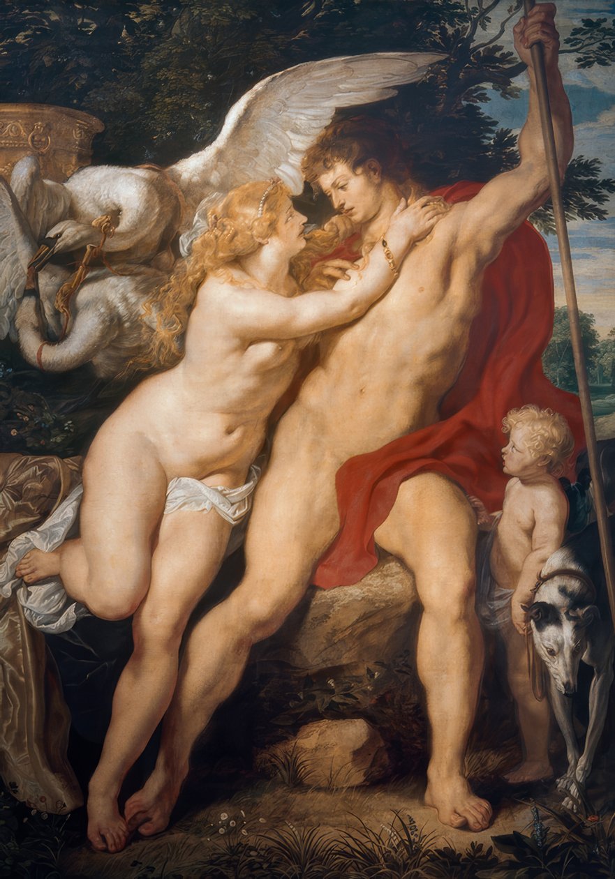 Vénus et Adonis - Peter Paul Rubens