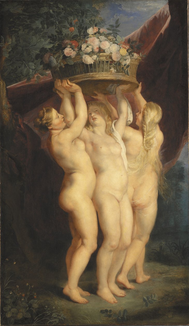Les Trois Grâces - Peter Paul studio of Rubens