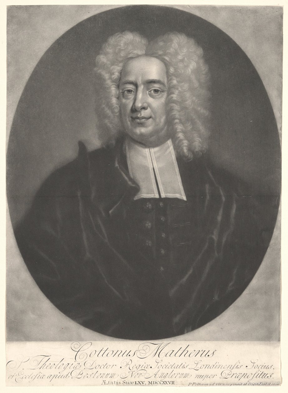 Cotton Mather - Peter Pelham