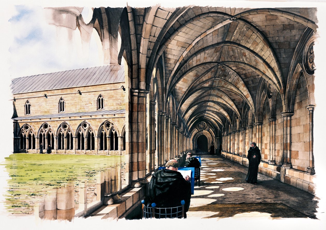Abbaye de Battle, 13e siècle, vers 1990-2010 - Peter Urmston