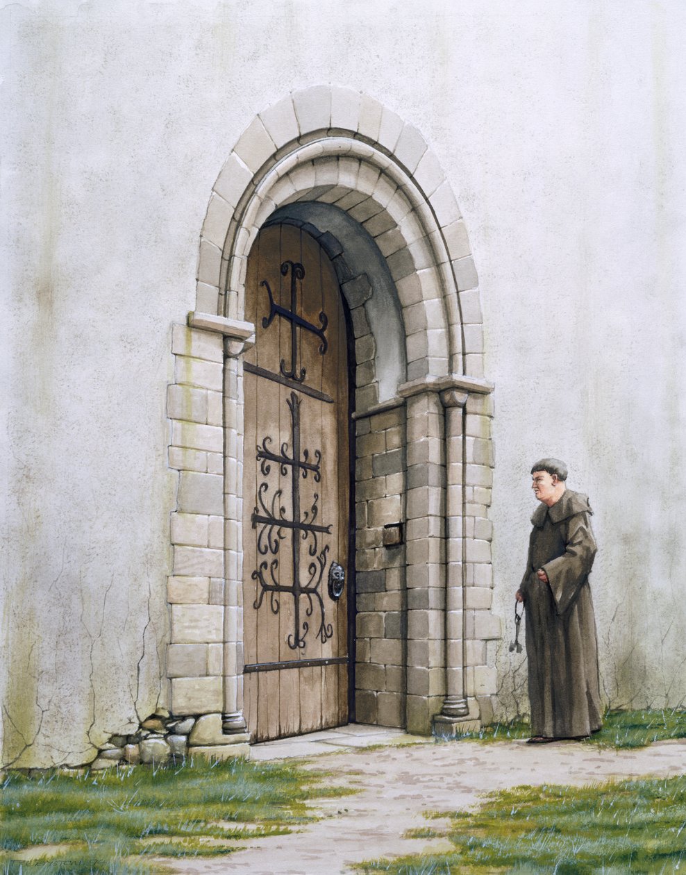 Chapelle de North Elmham, 12ème siècle, 1990-2010 - Peter Urmston
