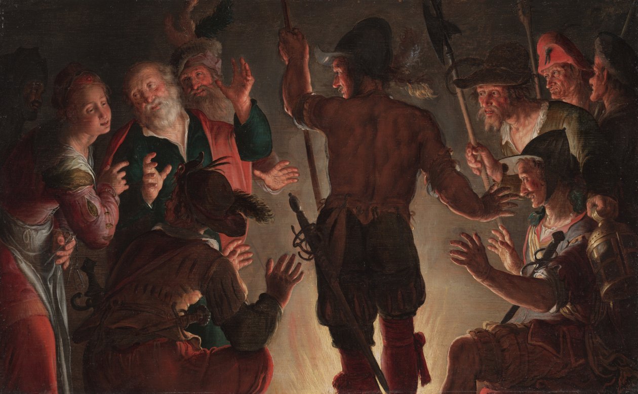 Le reniement de Pierre, c.1624-1628 - Peter Wtewael