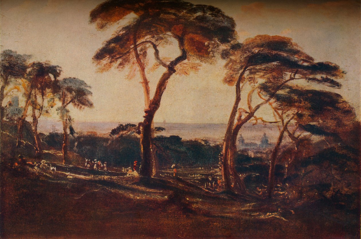 Parc de Greenwich, vers 1822 - Peter de Wint