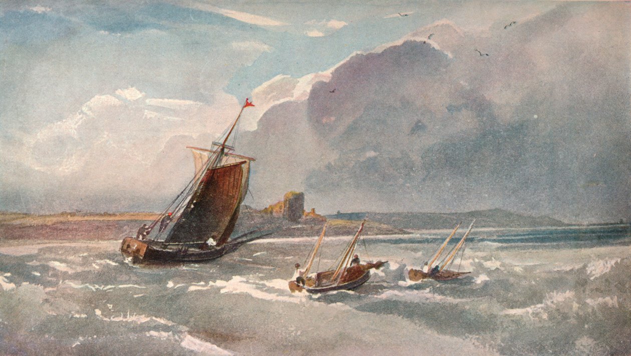 Approchant du port - Peter de Wint