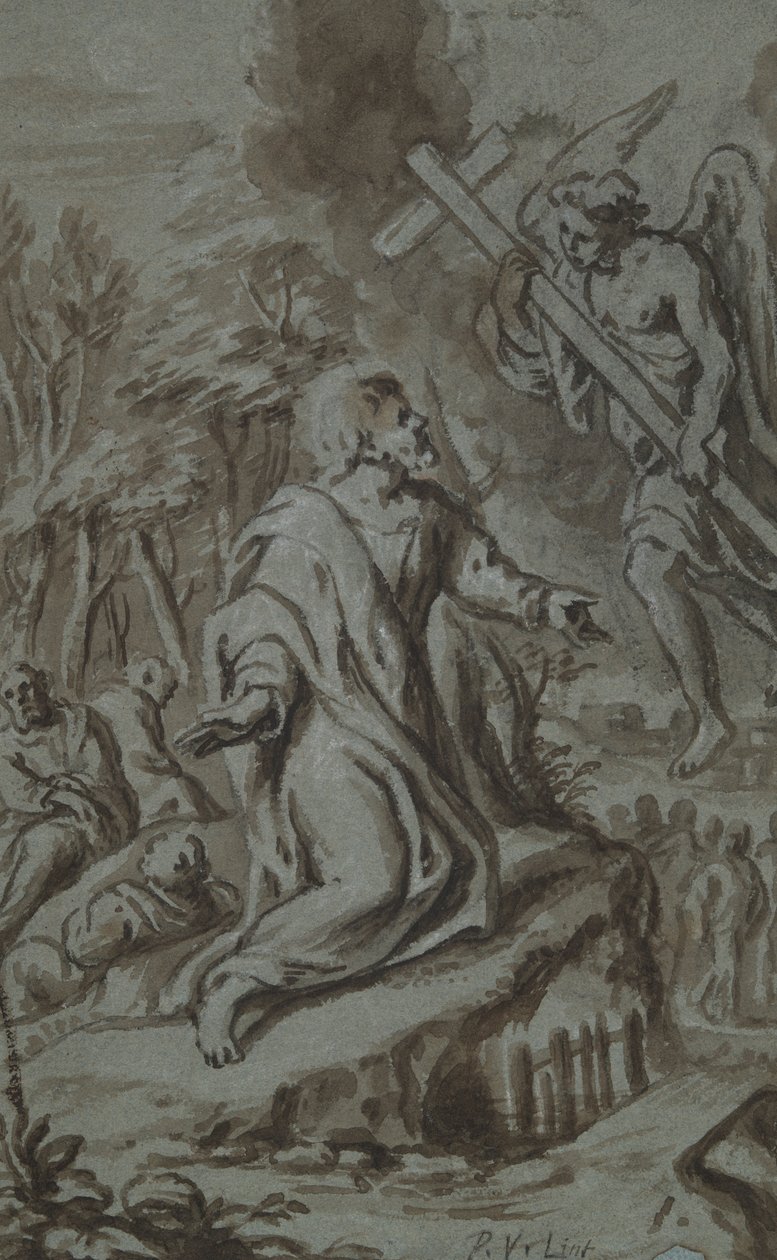 Christ à Gethsémani - Peter van Lint
