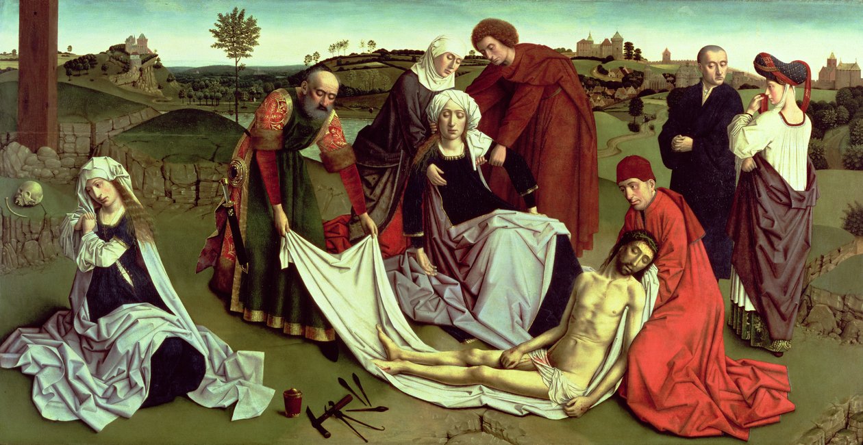 La Lamentation sur le Christ mort - Petrus Christus